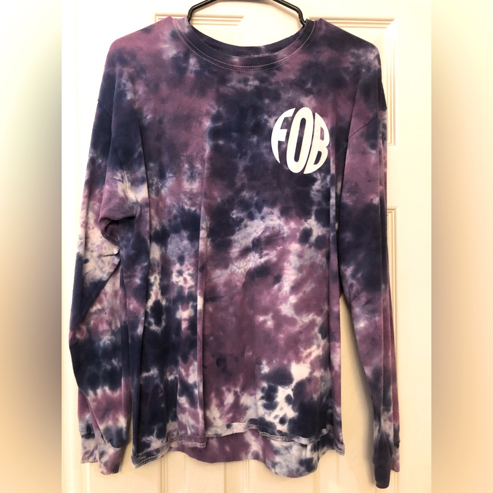 Fall Out Boy MANIA Tie Dye Shirt - Size L